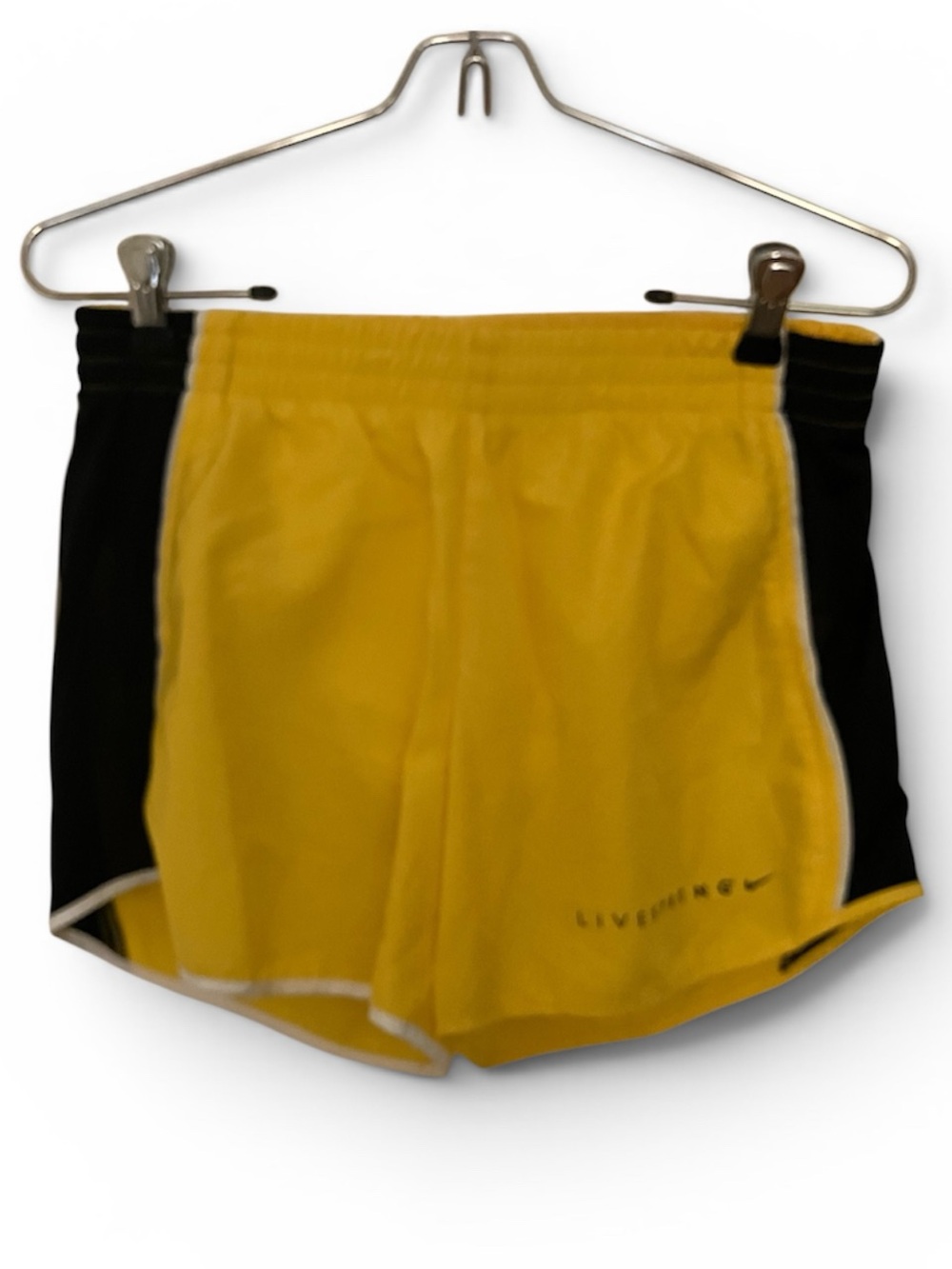 IN EXCELLENT CONDITION! NIKE DRI-FIT “LIVESTRONG” EDITION TEMPO RUNNING SHORTS